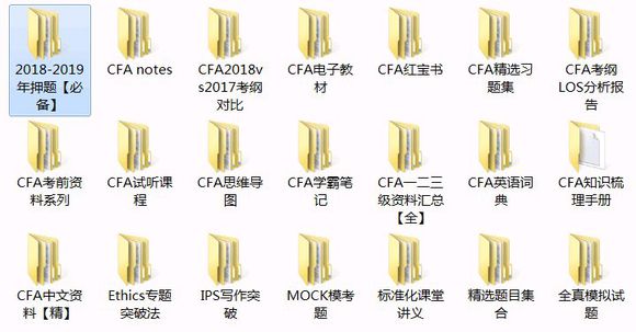 cfa电子版资料,cfa资料,cfa网盘