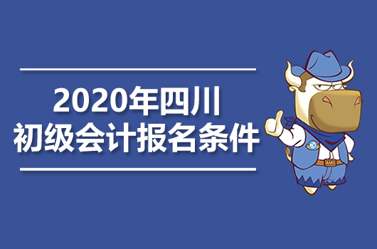 2020年四川初级会计报名条件